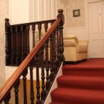 Stairway at No 9 Guest House Perth, Scotland
